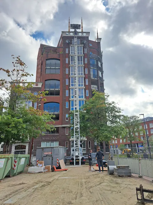 verhuislift huren met dekking